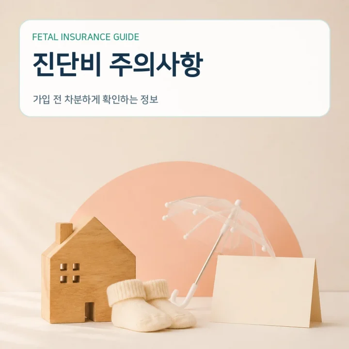 태아보험 진단비 주의사항
