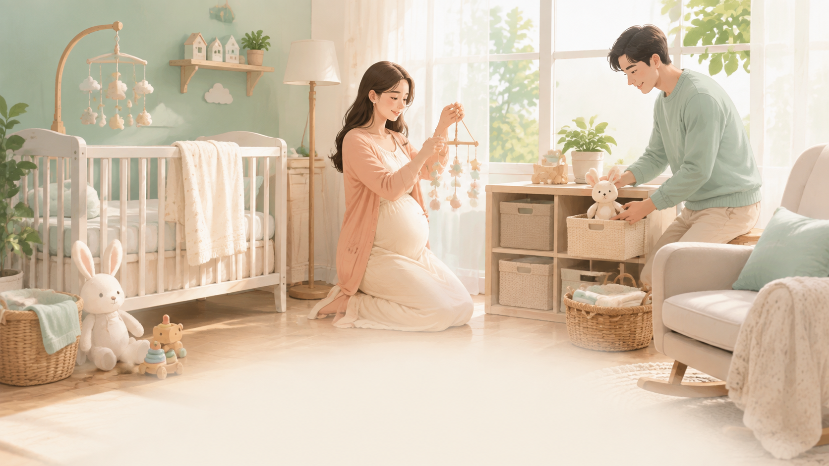 태아보험 다양한 상품 관련 일러스트 1